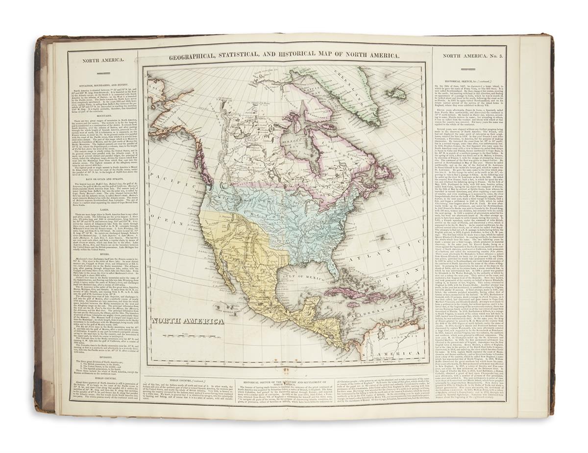 CAREY, HENRY CHARLES; and LEA, ISAAC. A Complete Historical, Chronological, and Geographical American Atlas.